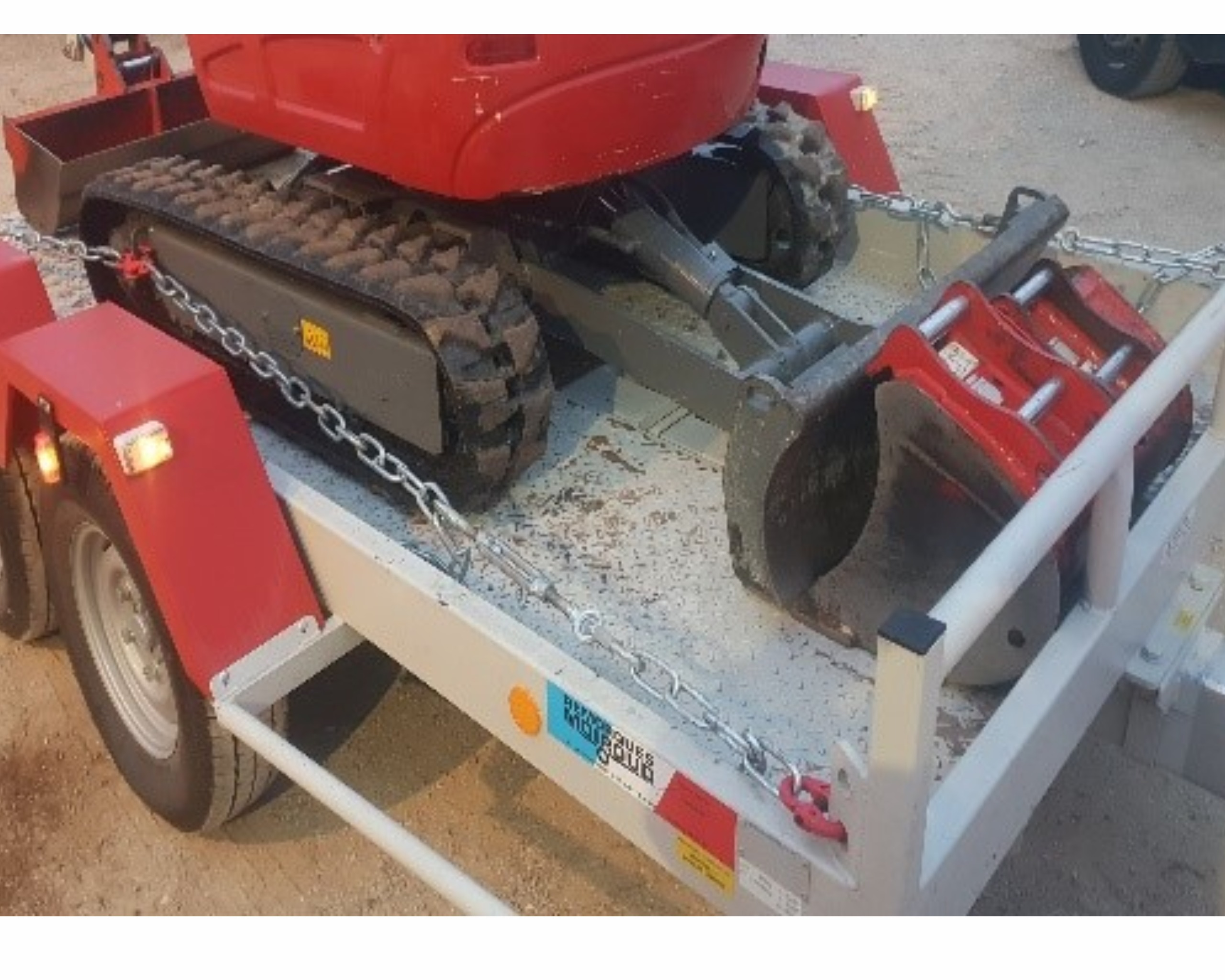 Chaines pour mini pelle